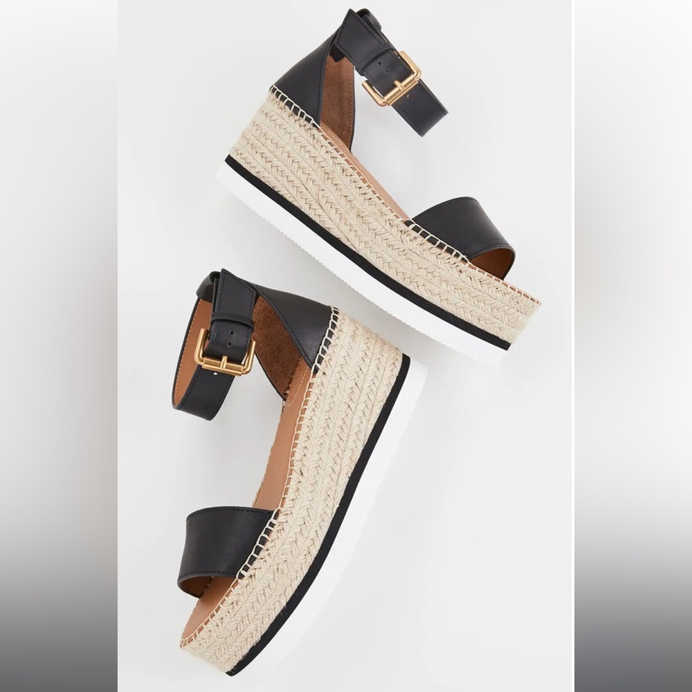 See by Chloe Glyn Platform Sandal in Black